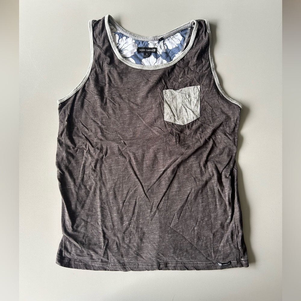 ( 3 for $15) Ocean Current Surfer TankTop (Men’s Small)